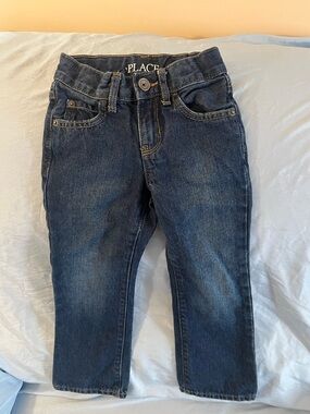 Children’s Place Kids' Dark Blue Bootcut Jeans